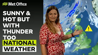 09/09/23 – Fairly warm– Afternoon Weather Forecast UK – Met Office Weather