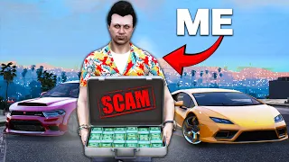 I Became The BIGGEST SCAMMER in GTA 5 RP