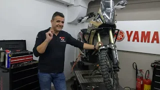 Η πρώτη μετατροπή αναρτήσεων TENERE700 σε WORLD RAID -suspension upgrade TENERE 700 to WORLD RAID