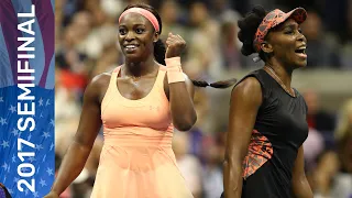 Venus Williams vs Sloane Stephens Full Match | US Open 2017 Semifinal