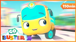 Driving SUPER FAST 💨 | Go Learn With Buster | Videos for Kids