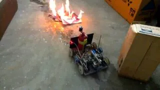 FIRE FIGHTING ROBOT