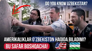 Nega New Yorkda Amerikaliklar O'zbekiston Haqida Rep Aytishdi????????