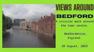 Views Around the Town Centre of Bedford, Bedfordshire, England - 26 August, 2023