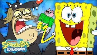 Kembalinya Gelembung Bass! 🐺 | Adegan Penuh "The Big Bad Bubble Bass" | Spongebob