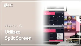 LG Monitor | How to use Split Screen with LG OnScreen Control