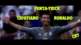 Penta trick Cristiano Ronaldo vs Espanyol