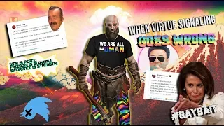 When Virtue Signaling Goes WRONG! on Progressive Twitter Kratos GayBait