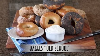 Bagels "Old School" | Hand Shaped, Boiled, and Hearth Baked | Straight Dough Method
