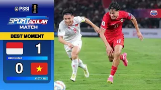 BEST MOMENT INDONESIA (1) VS (0) VIETNAM | WORLDCUP QUALIFIERS 2026
