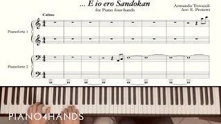 Armando Trovajoli ...E io ero Sandokan (arr. for Piano 4 hands)