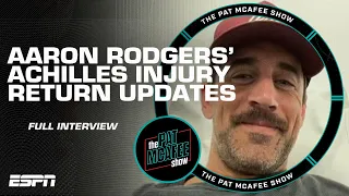 Aaron Rodgers Tuesdays: Achilles injury update, Jets return timeline & more | The Pat McAfee Show