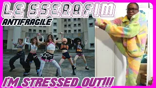 LE SSERAFIM - ANTIFRAGILE MV REACTION | 👏🏾I.👏🏾AM.👏🏾EXHAUSTED!!! 🥵