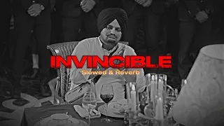 Invincible (Slowed & Reverb) - Sidhu Moosewala | Stefflon Don | The Kidd | Steel Banglez