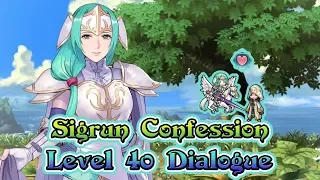 [Fire Emblem Heroes] Sigrun Confession | Level 40 Dialogue