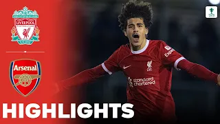 Liverpool vs Arsenal | Big Win From Youth Reds | Highlights | U18 FA Youth Cup 20-01-2024