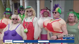 The St. Patrick's Day parade rolled though the Irish Channel