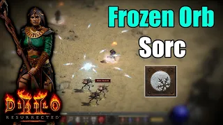 Frozen Orb Sorceress Build Showcase - Diablo 2 Resurrected