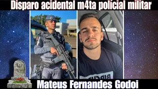 Túmulo do policial militar Mateus Godoi | Cemitério Parque Jardim do Ypê.