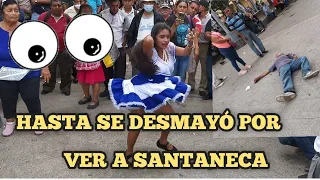 Se desmayó de la emoción Por ver a  SANTANECA 😂