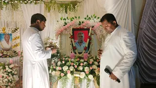 Memorial Mass of Mr.Joseph R, beloved daddy of Fr.Cyril & Fr.Francis @TC Palya, Bangalore-9 May 2024