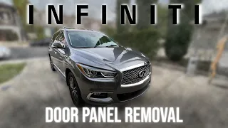 Infiniti QX60 Door Panel Removal! (Super Easy!)