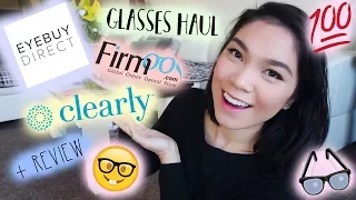 EYEBUYDIRECT, FIRMOO & CLEARLY - Glasses Haul and Review (Australia Based)