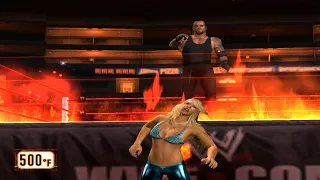 Undertaker vs Kelly Kelly | Barbie Blank | Inferno Match | New Year Revolution | Phenom | AMD $52