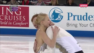 2016 Skate America   Pairs   SP  Evgenia Tarasova & Vladimir Morozov