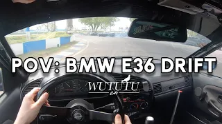 BMW E36 330i DRIFT POV OnBoard - Mariapocs