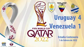 Eliminatorias Catar 2022 - Fecha 16 Uruguay 4 Venezuela 1 - Gonzalez Marquez - Partido Completo