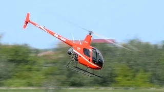 EHS 2012 - Robinson R-22 demonstration flight