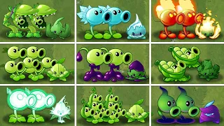 All Peas 16 Team & Mint💪 - Which Team Plant Will Win?🧐 - PVZ 2 Team Plants🧟‍♂️