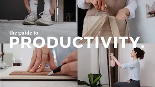 The Ultimate PRODUCTIVITY Guide for 2024 | time management & organization tips