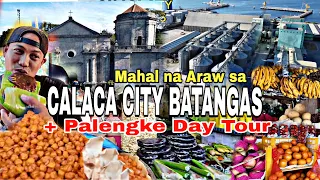 KALAMAY + BUTCHE-BUTCHE | Mahal na Araw sa CALACA CITY BATANGAS + Palengke Tour