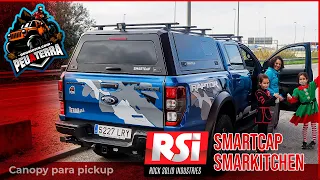 We show in detail the RSI HARDTOP and also the SmartKitchen | Canopy Ford Ranger | peuaterra