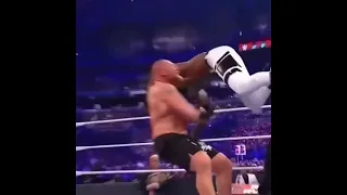 Brock Lesnar F5 to Bobby Lashley