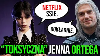 Jenna Ortega niczym Henry Cavill? 😮 Gwiazda "WEDNESDAY" KRYTYKUJE scenariusz od NETFLIX