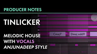 Tinlicker | Melodic Vocal House Style | Anjunadeep, Ableton & Diva | Producer Notes 006