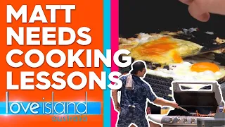 Boys shocking attempt to cook the girls' breakfast | Love Island Australia 2019