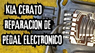 Kia no acelera, falla de pedal y reparacion de sensor