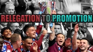 From Relegation to promotion |  WE ARE BACK  | #AVFC