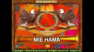 Mie Hama inspiration award