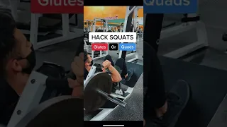 How to Use Hack Squat Machine (For Targeting Quads vs Glutes)