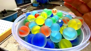 1000 Water Marble Run ☆ Water sound ASMR + lots of marbles