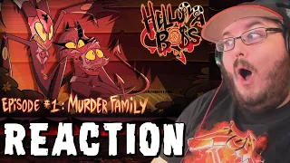 HELLUVA BOSS - Murder Family // S1: Episode 1 (Animation By Vivziepop) REACTION!!!