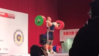 Tatiana Kashirina New World Record! 190Kg Clean and Jerk Sl