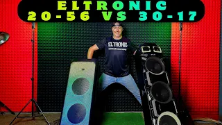 Eltronic 20-56 VS ELTRONIC 30-17 . Сравним 2 мощные колонки на 3 треках по просьбам подписчиков !