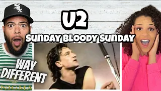 DIFFERENT SIDE TO THEM!| U2  - Sunday Bloody Sunday | FIRST TIME HEARING REACTION