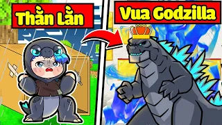 HUY NOOB EM BÉ CHUYỂN SINH THÀNH HOÀNG TỬ GODZILLA TRONG MINECRAFT*HUY TỪ THẰN LẰN THÀNH GODZILLA